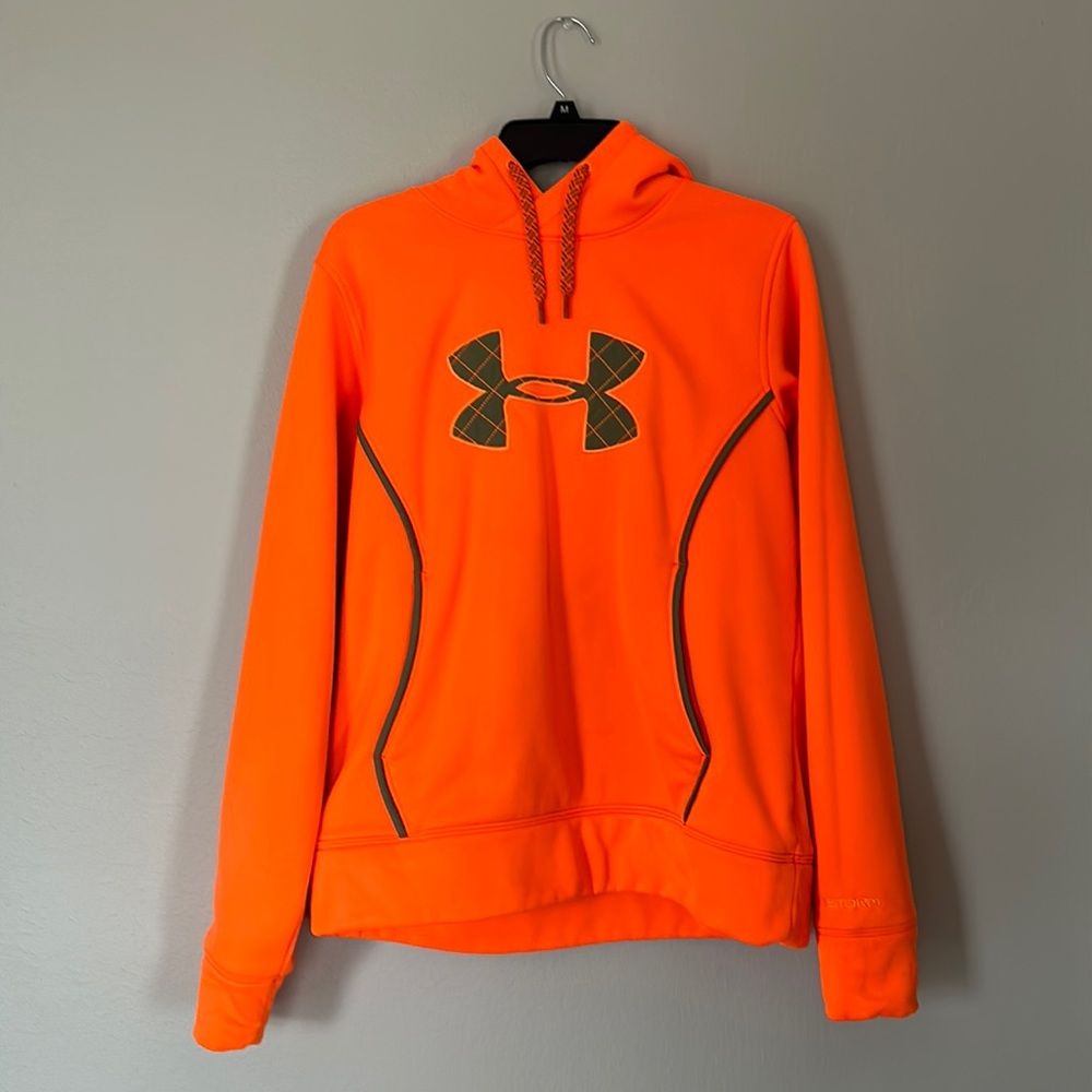 Under Armor youth large orange sweatshirt
